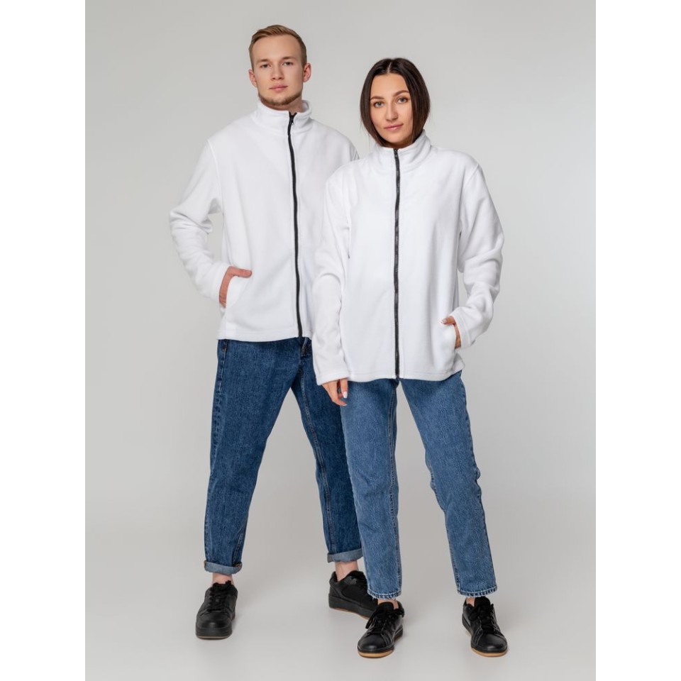 Куртка флисовая унисекс Manakin, черная, размер ХS/S