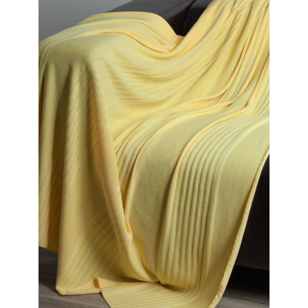 Плед Pail Tint, светло-желтый