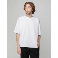 Футболка унисекс оверсайз Street Vibes, молочно-белая, размер XL/XXL