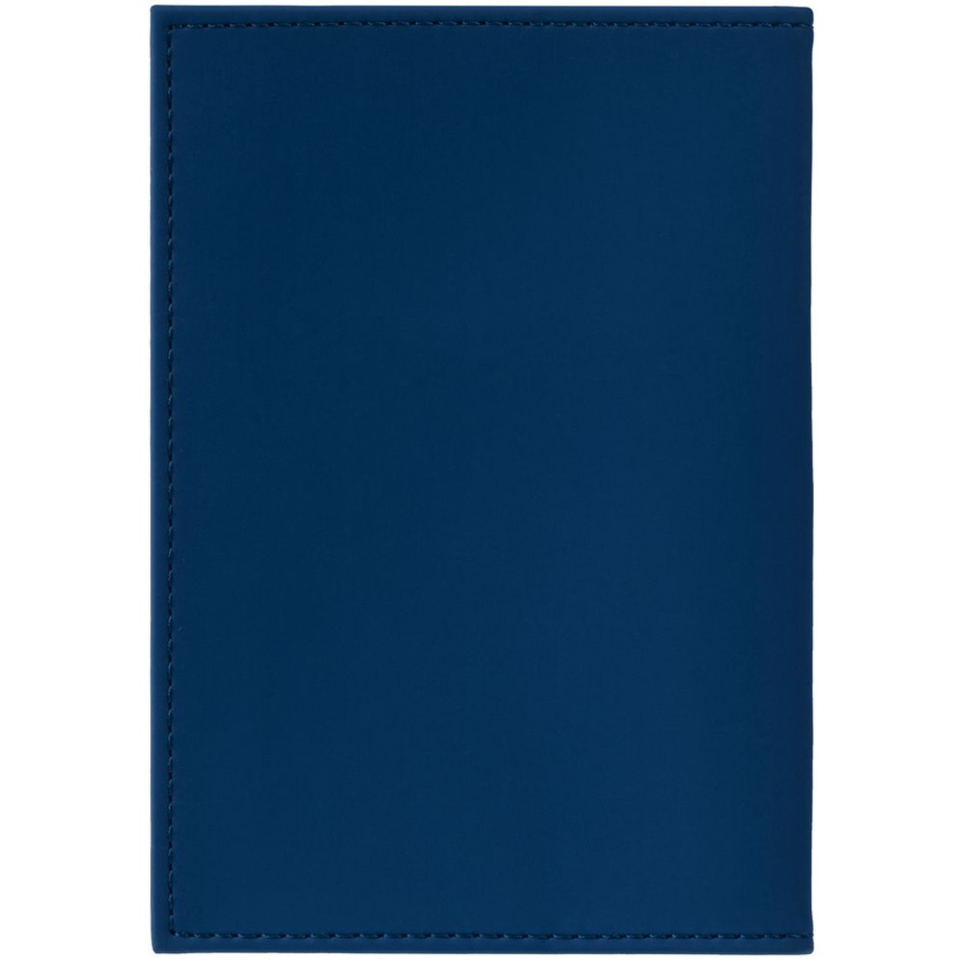 Обложка для паспорта Shall, синяя