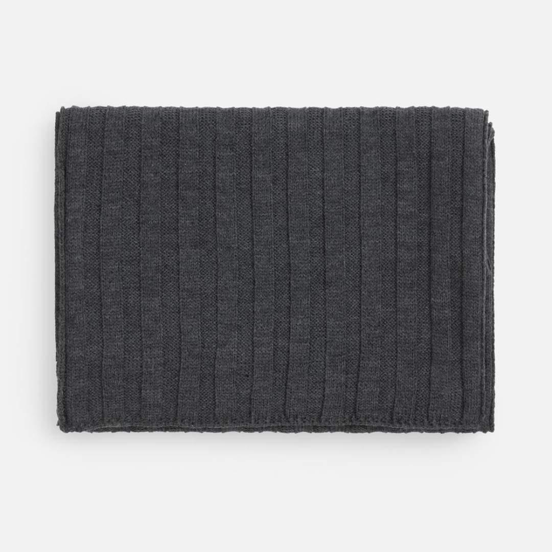 Шарф Metelitsa, темно-серый меланж