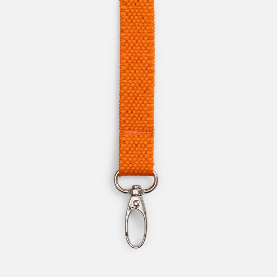 Лента для бейджа Pin, оранжевая