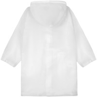 Дождевик детский RainDrop Kids, белый, 8 лет (рост 118-128)