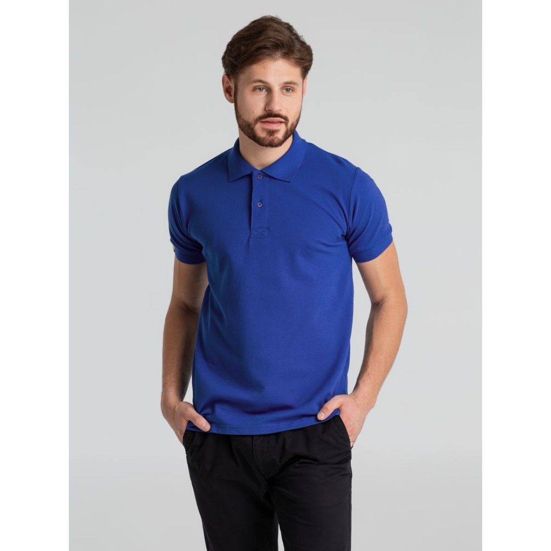 Рубашка поло мужская Virma Premium, ярко-синяя (royal), размер 4XL