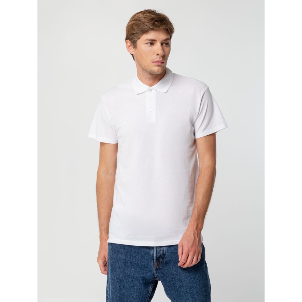 Рубашка поло мужская Summer 170 бирюзовая, XL