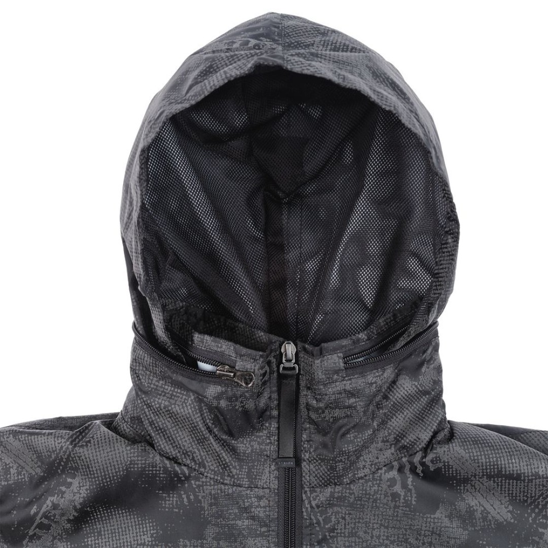 Ветровка светоотражающая Finvind темно-серая, XXS