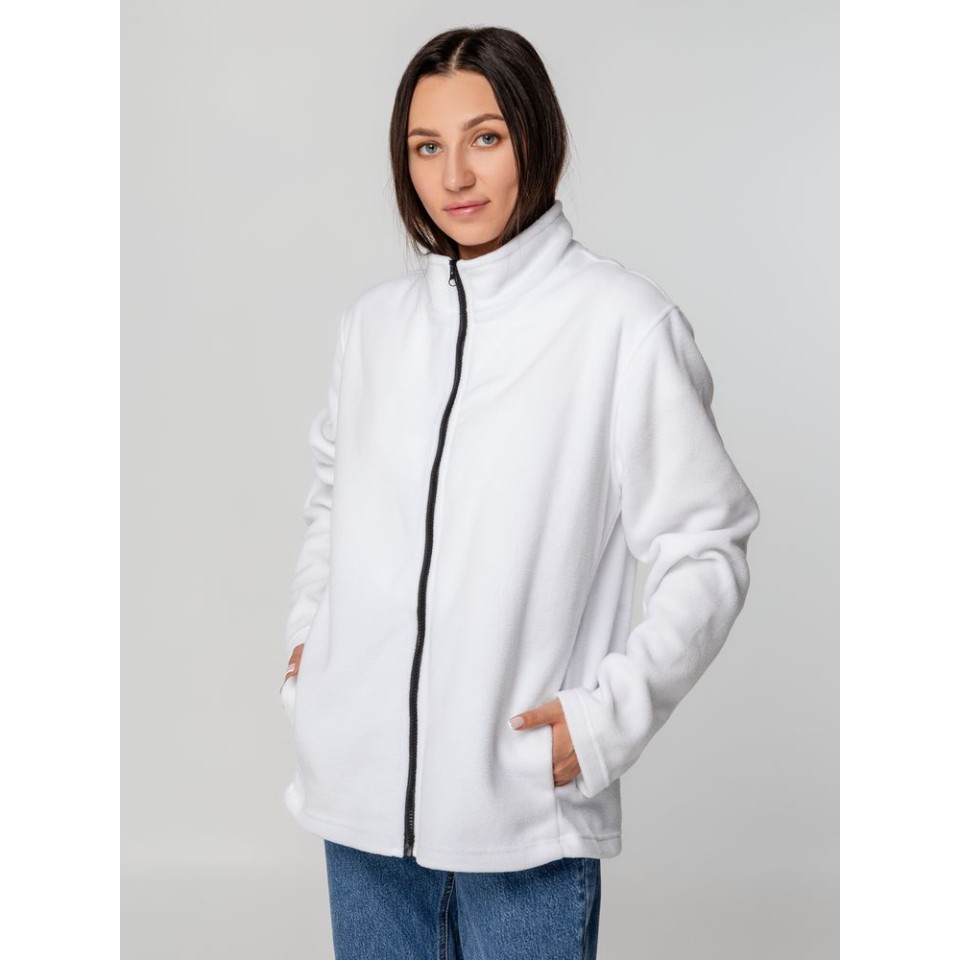 Куртка флисовая унисекс Manakin, черная, размер ХS/S