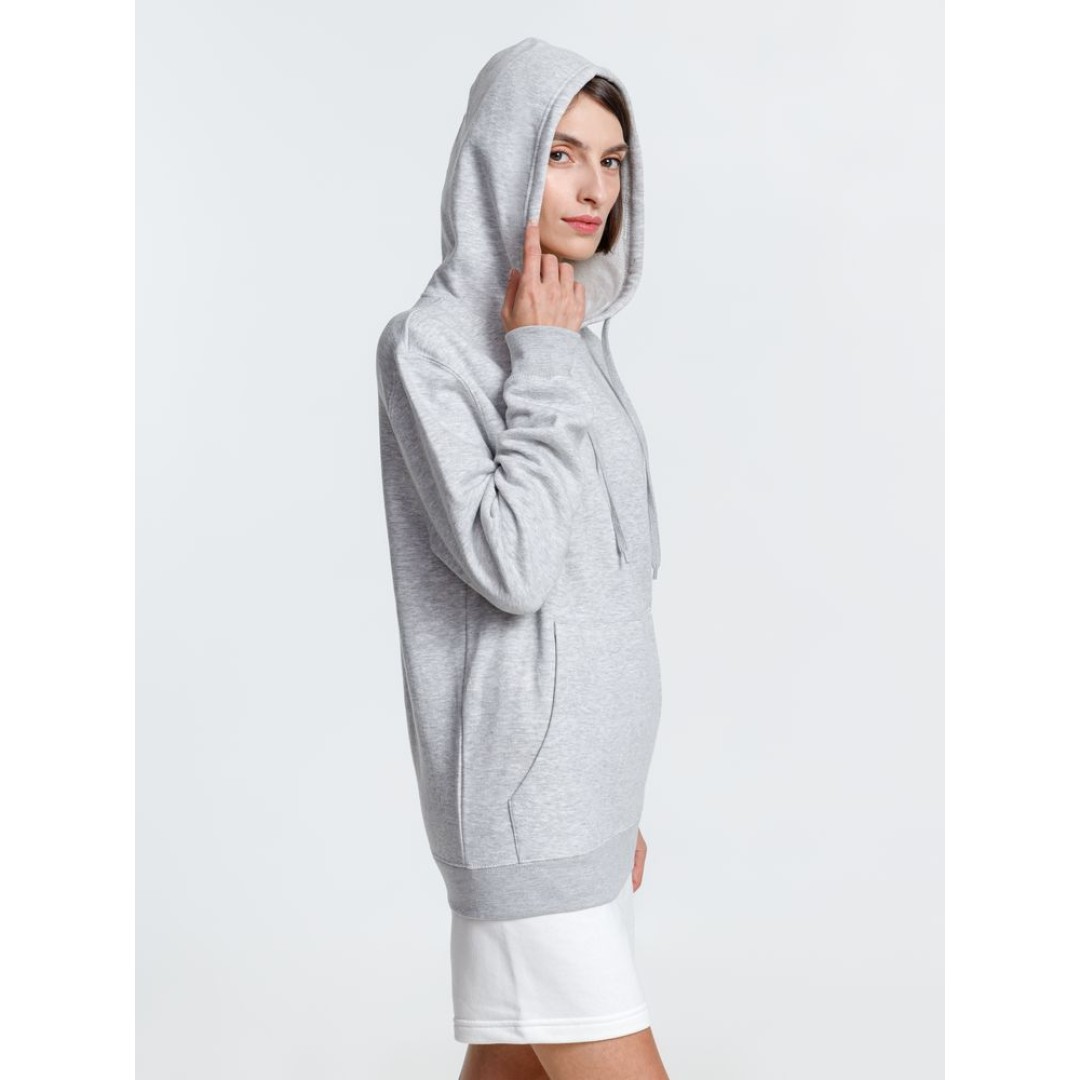 Худи унисекс Phoenix, серый меланж, размер L