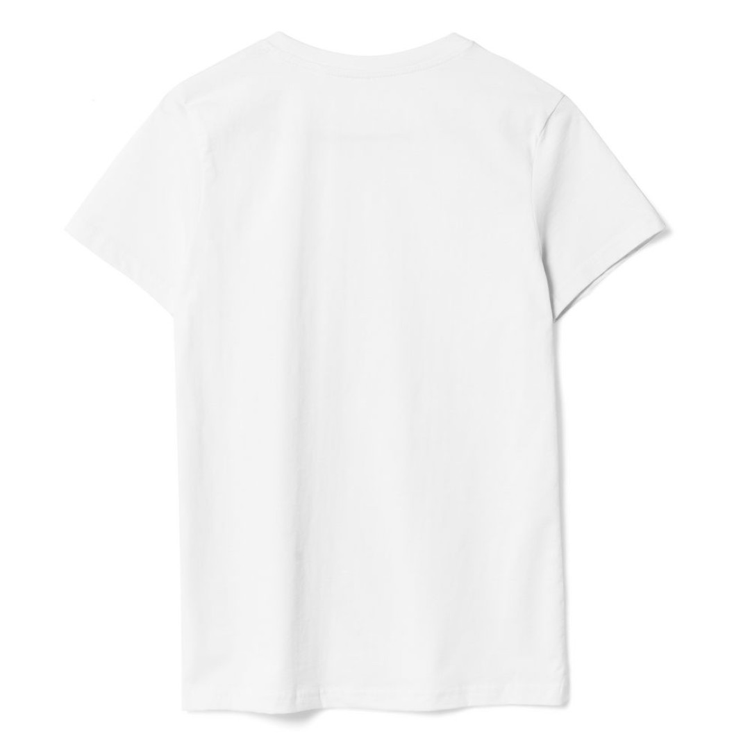 Футболка женская T-bolka Lady, белая (теплый оттенок), 3XL
