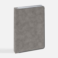 Ежедневник Metal Frame на заказ, датированный, серый