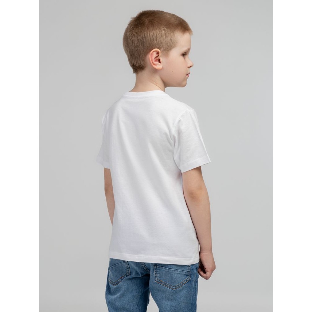 Футболка детская Regent Kids 150 белая, на рост 106-116 см (6 лет)