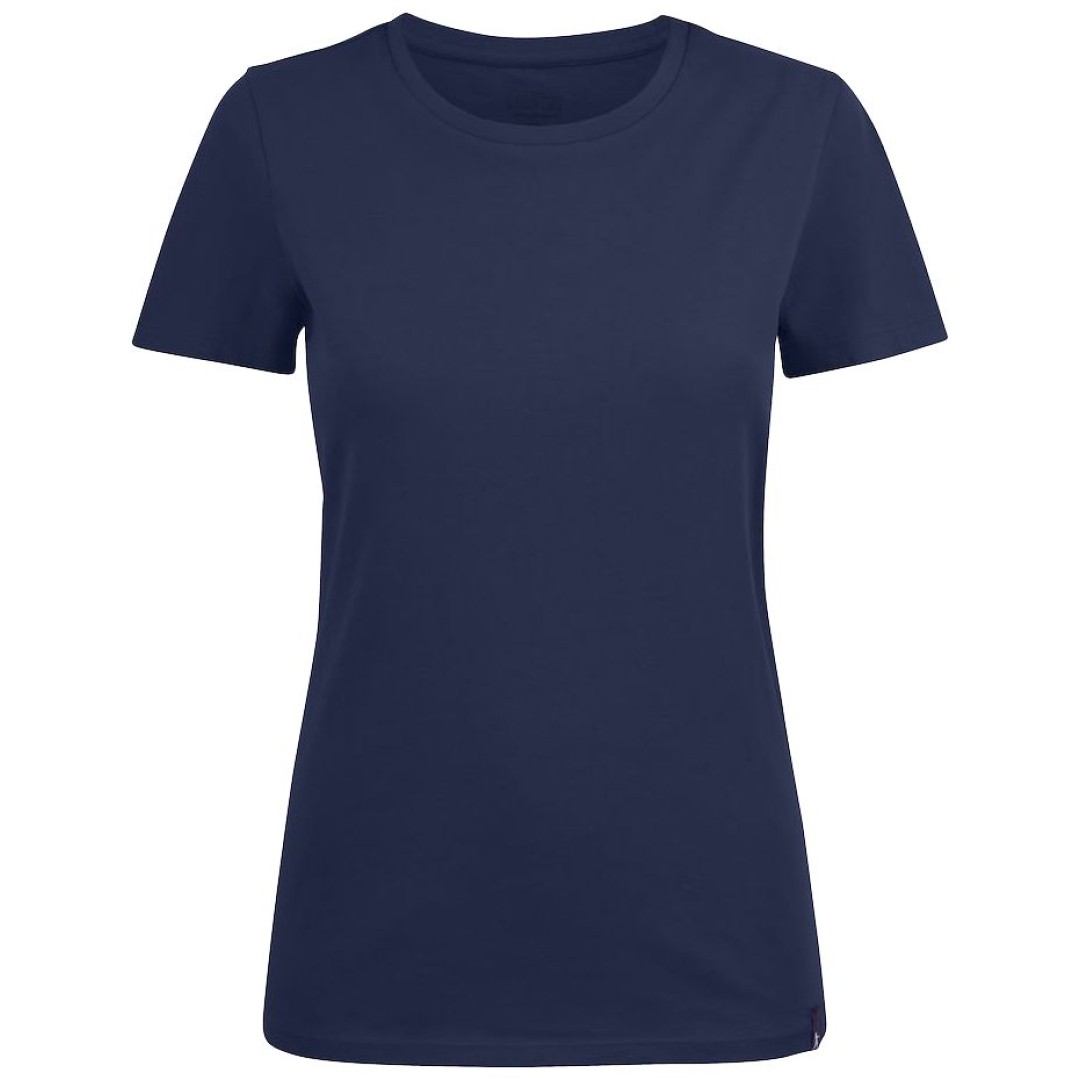 Футболка женская Ladies American U темно-синяя, S