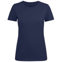 Футболка женская Ladies American U темно-синяя, XXL