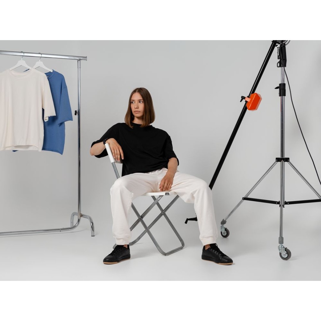 Футболка оверсайз Vozduh 2.0, черная, размер XL/XXL