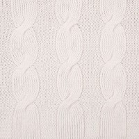 Плед Snefald, жемчужно-белый