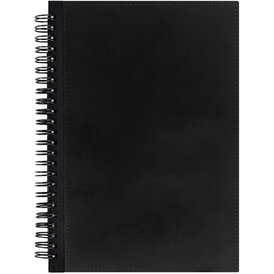 Ежедневник Notera Maxi, недатированный, черный