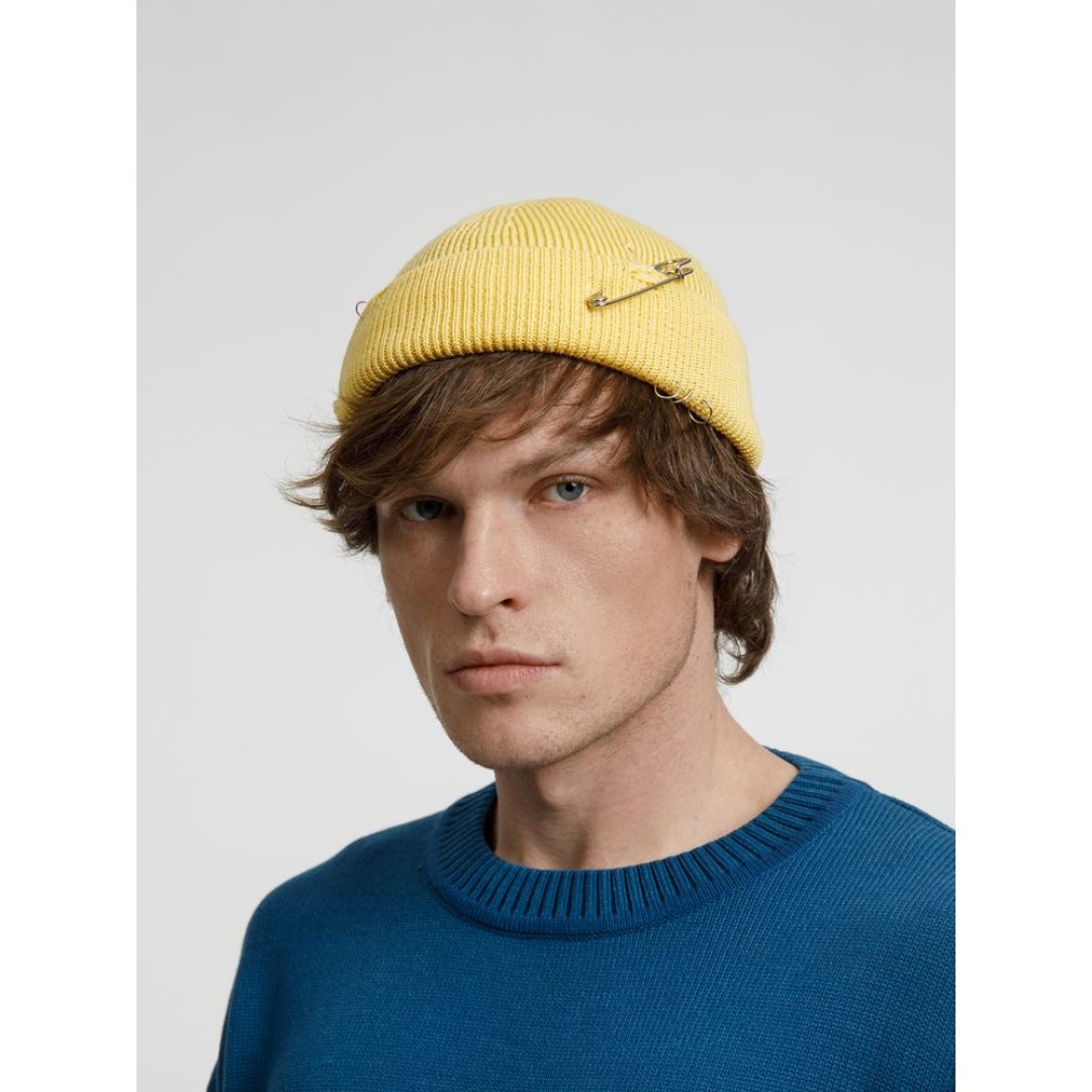 Шапка Pricker, желтая (попкорн)