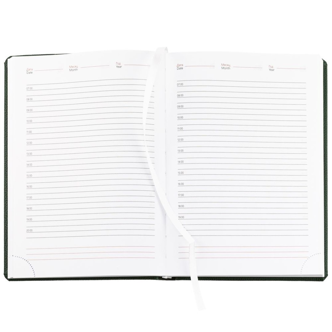 Ежедневник Sagrin, недатированный, зеленый