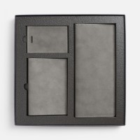 Набор Nubuk Trio, серый