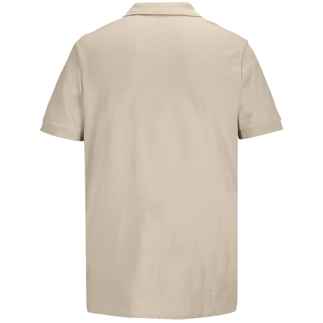 Рубашка поло унисекс Pacific, бежевая (льняная), размер L