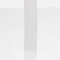 Шопер Clear Fest, ver.2, прозрачный с белыми ручками