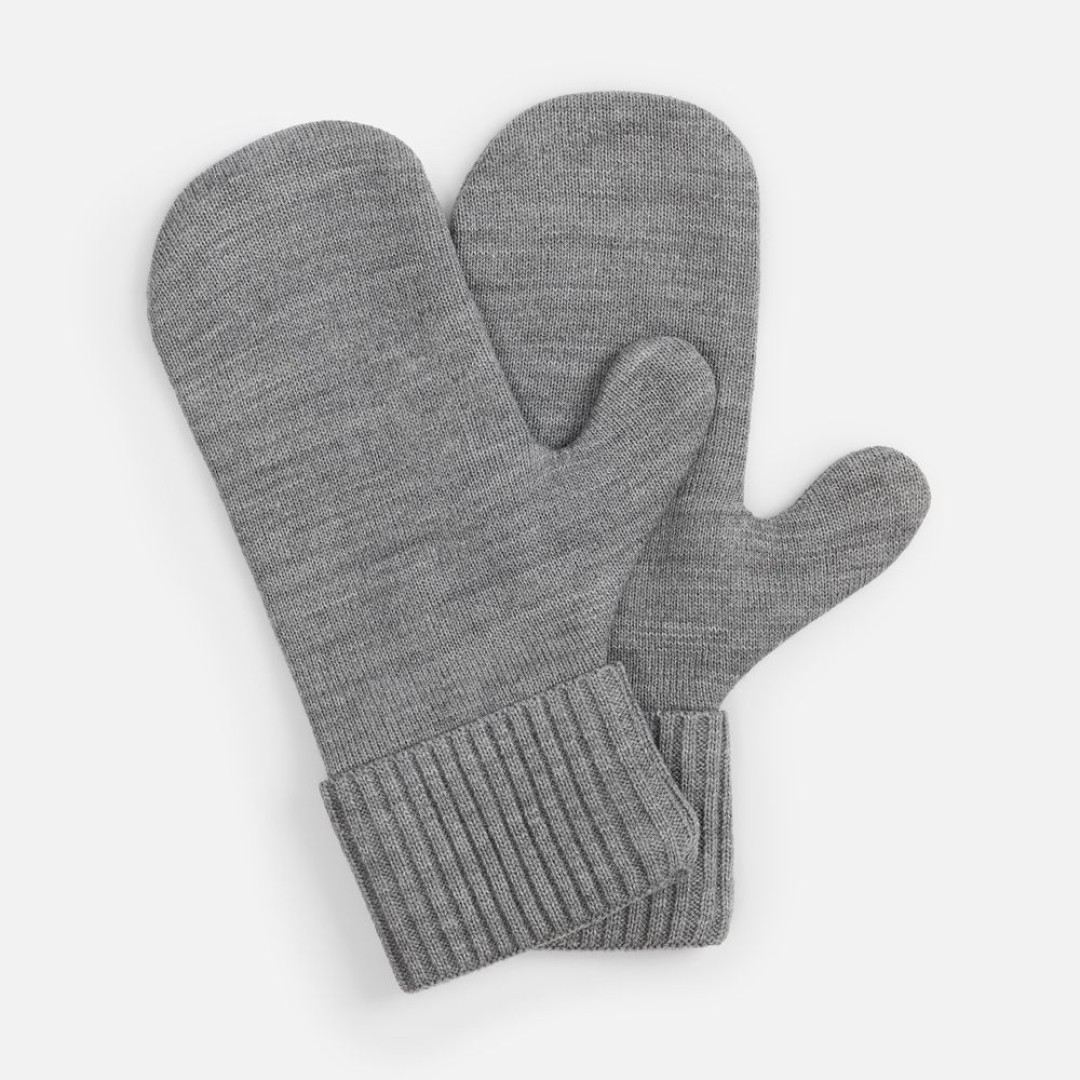 Варежки Yong, серые, размер S/M