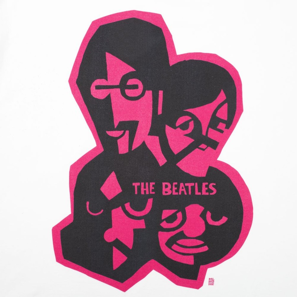 Футболка «Меламед. The Beatles», белая, S