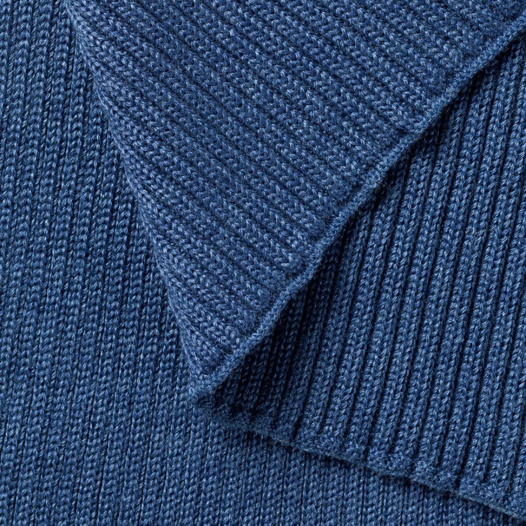 Шарф Stout, синий меланж