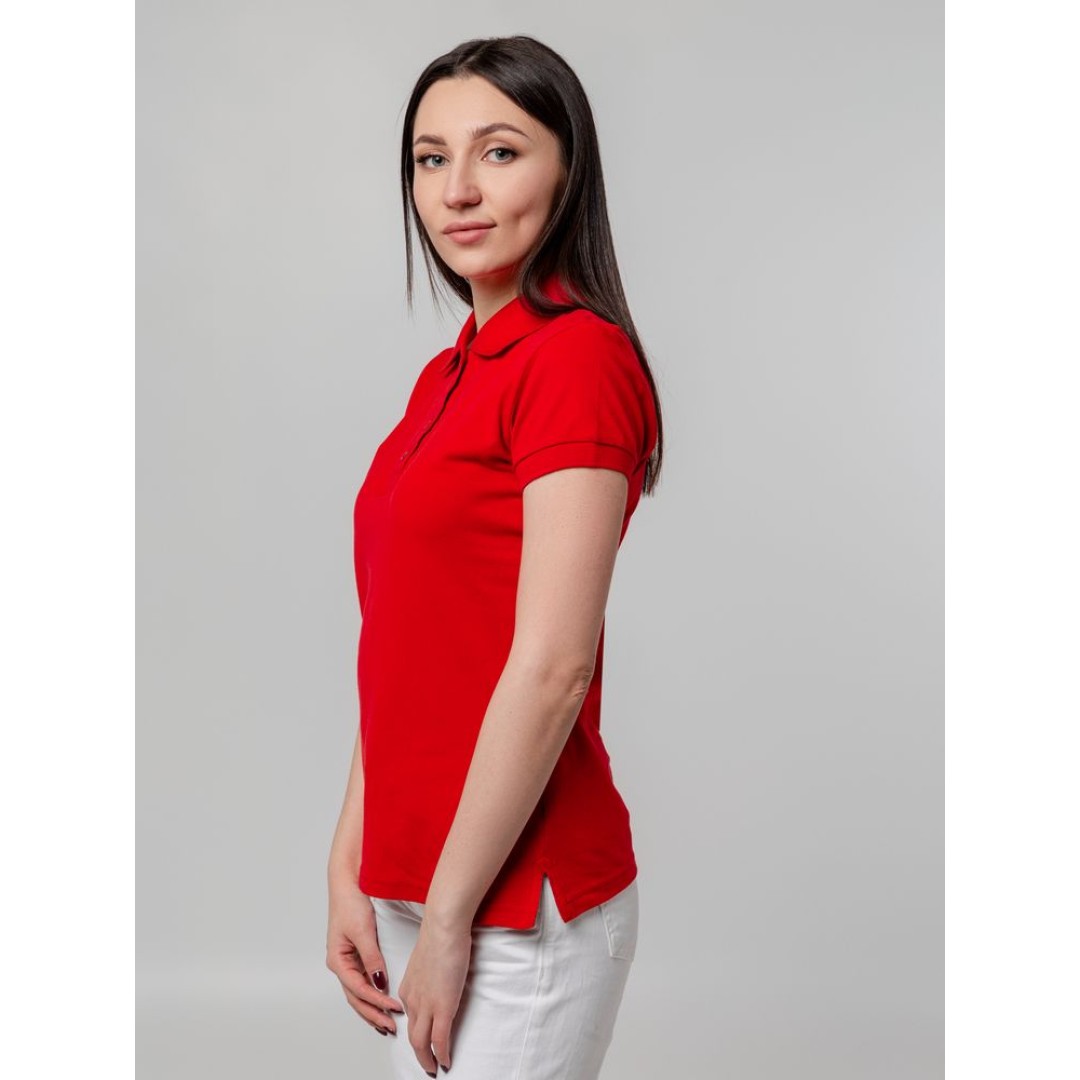 Рубашка поло женская Virma Premium Lady, красная, S