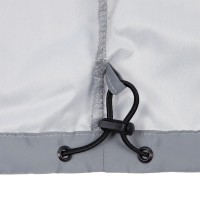 Ветровка Manifest 2.0 из светоотражающей ткани, серая, размер XS/S