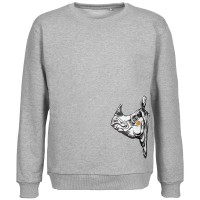 Толстовка NosoRock, серый меланж, S