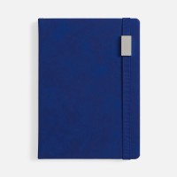 Ежедневник Urban Metal, недатированный, ярко-синий