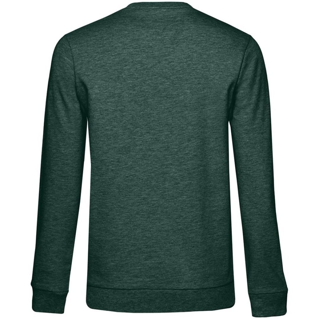 Свитшот женский Set In, темно-зеленый меланж, L