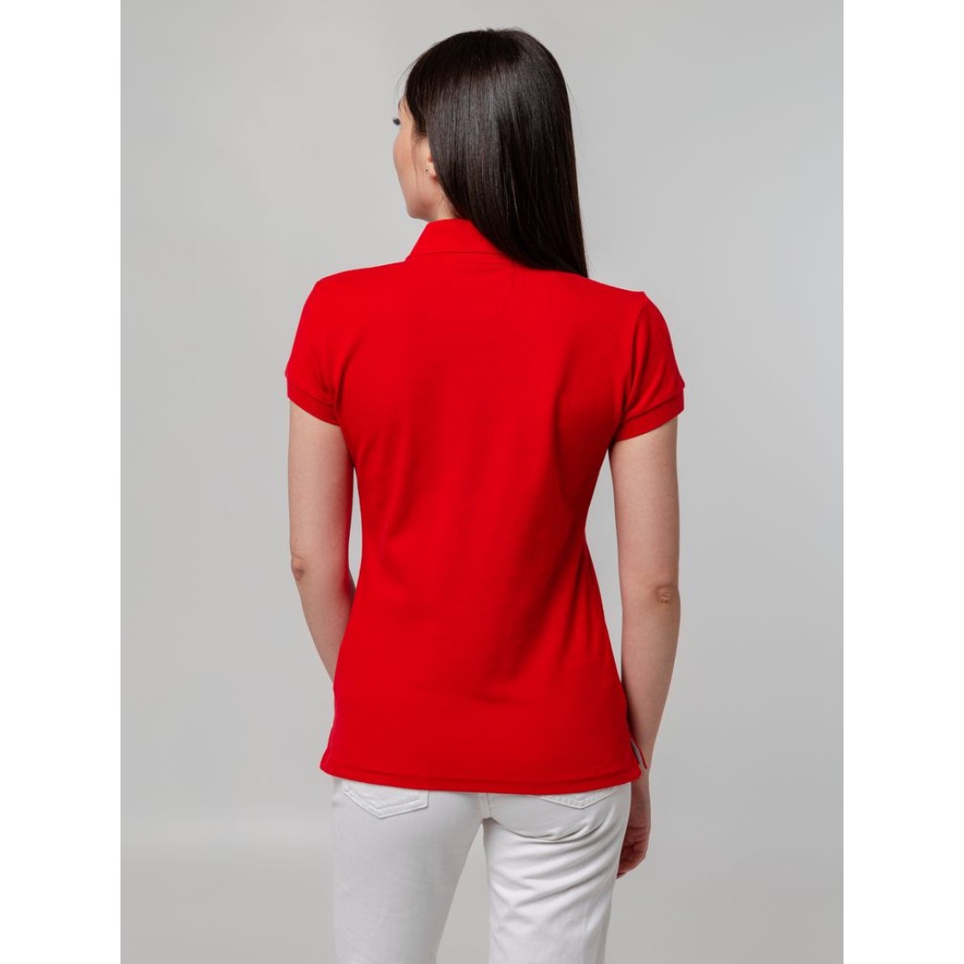 Рубашка поло женская Virma Premium Lady, красная, S