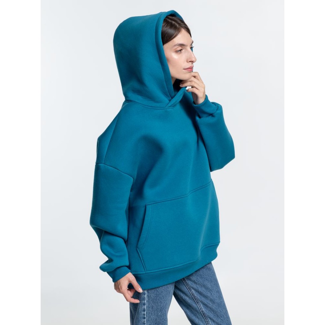 Худи Kulonga Oversize, бирюзовое, размер ХS/S