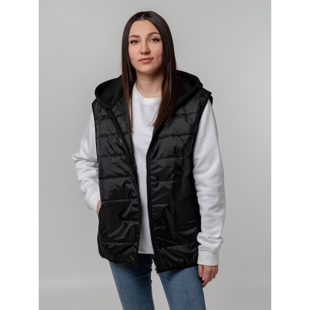 Жилет Orkney с капюшоном, черный, размер XS/S