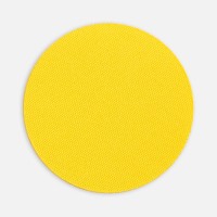 Наклейка тканевая Lunga Round, M, желтая