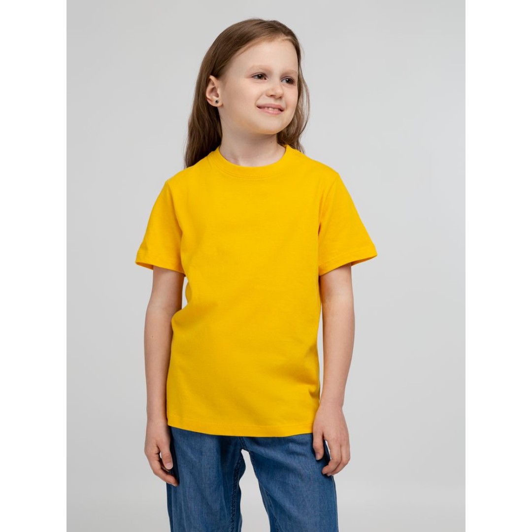 Футболка детская Regent Kids 150 желтая, на рост 96-104 см (4 года)