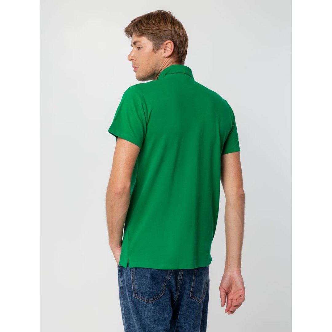 Рубашка поло мужская Spring 210, ярко-зеленая