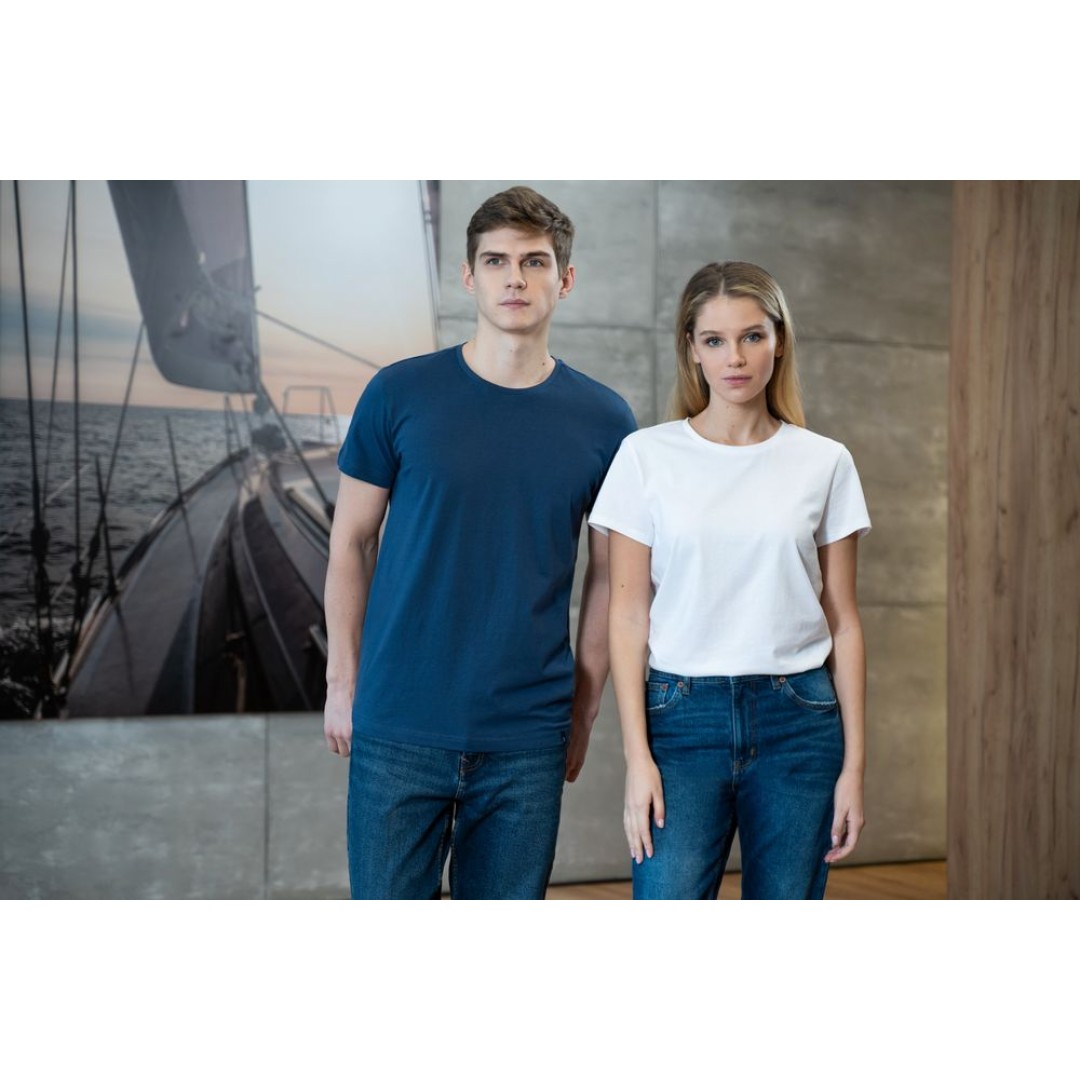 Футболка женская Ladies American U синяя, S