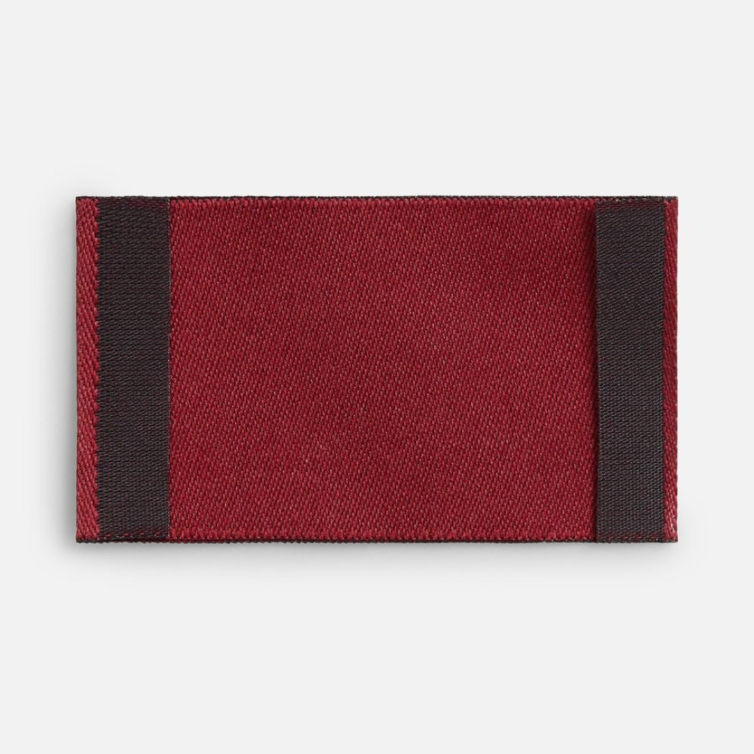 Лейбл тканевый Epsilon, M, бордовый