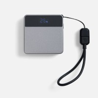 Внешний аккумулятор с беспроводной зарядкой Aura Power 5000 мАч, серый