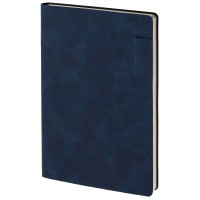 Ежедневник Lable Touch, недатированный, темно-синий