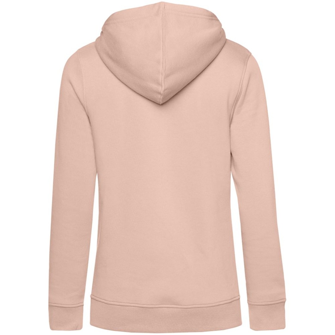 Толстовка с капюшоном женская BNC Inspire (Organic), розовая, L