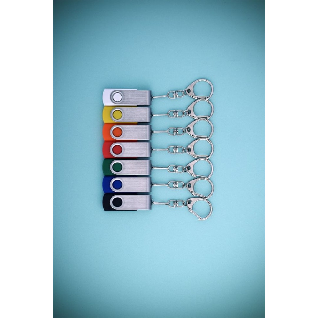 Флешка Twist, черная, 8 Гб