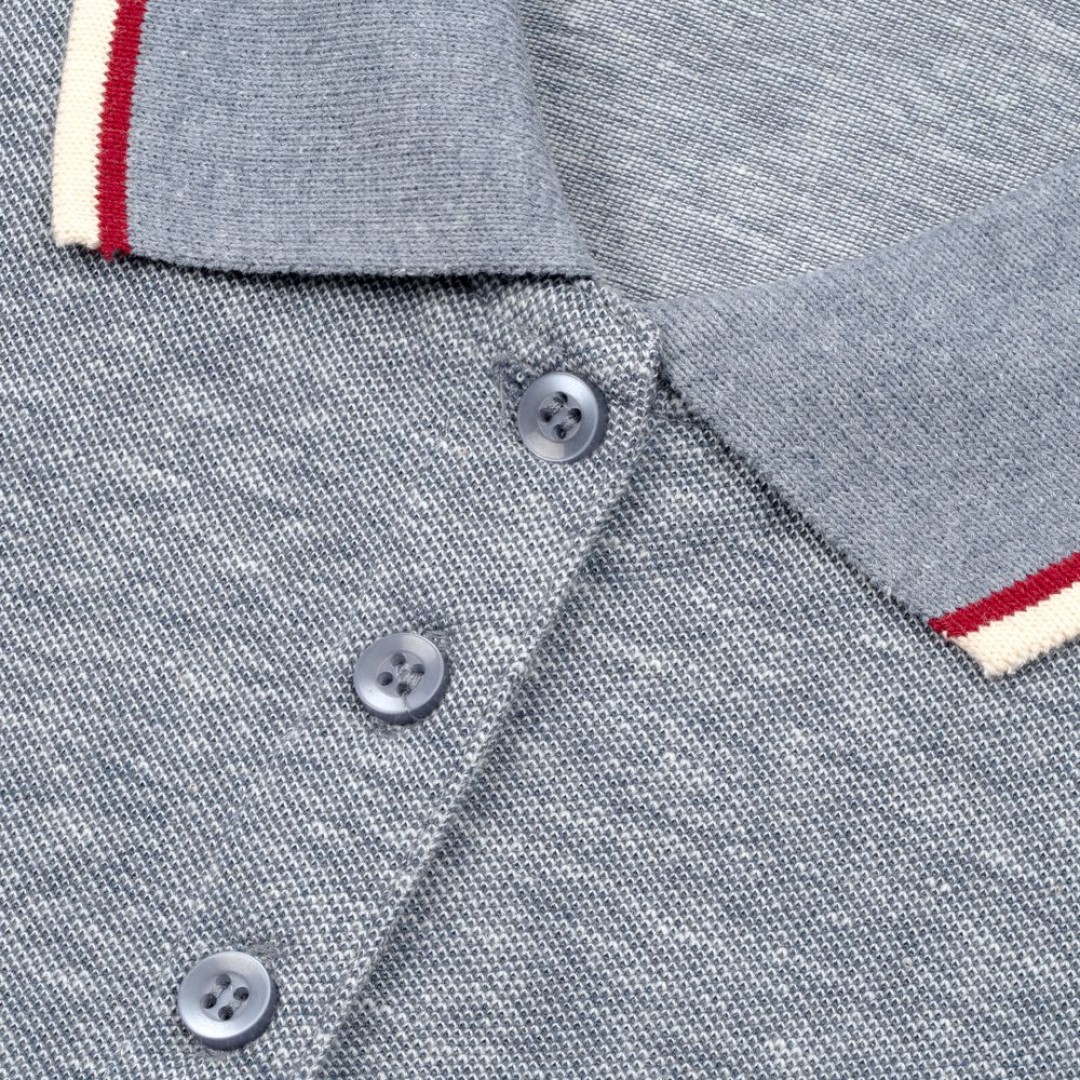 Рубашка поло мужская Paname Men голубой меланж, 3XL