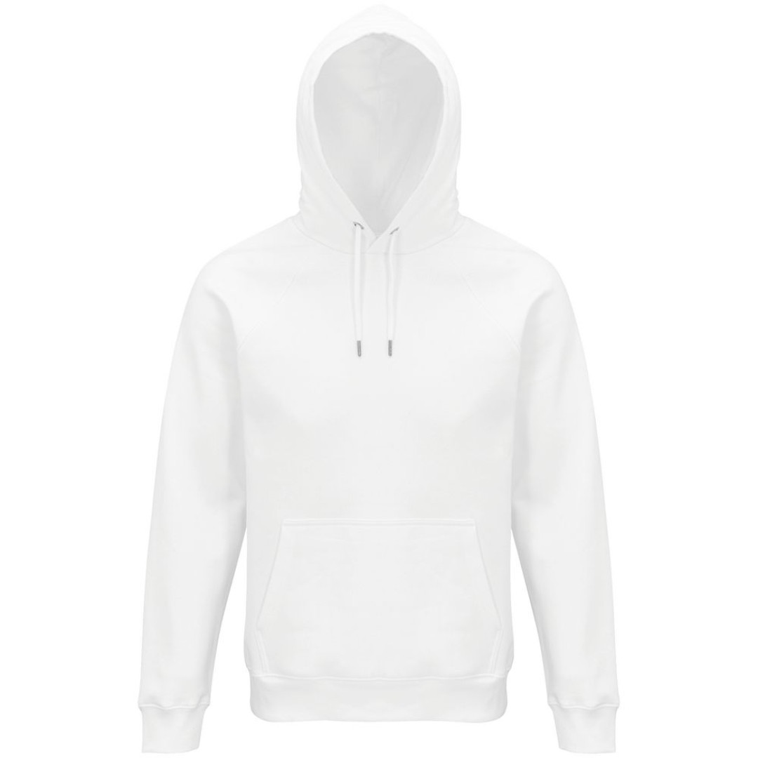 Толстовка унисекс Stellar, белая, XS