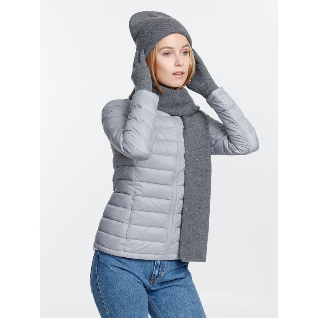 Перчатки Urban Flow, темно-серый меланж, размер S/M