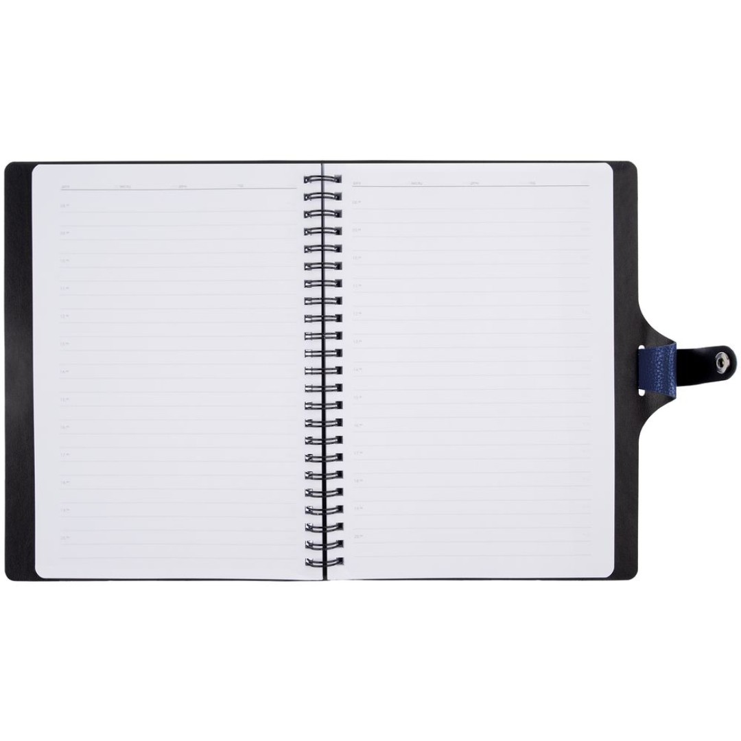 Ежедневник Strep Front на заказ, недатированный, синий