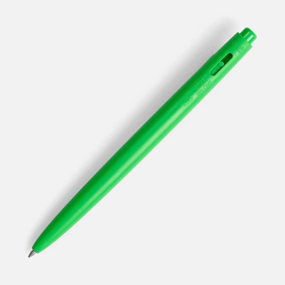 Ручка шариковая Prodir DS11 PMP, зеленая